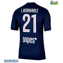 Paris Saint-Germain Lucas Hernandez #21 Hjemmedrakt 2025-26 Kortermet